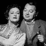 Leon Askin and Ida Ehre 
in "Warrens Gewerbe"